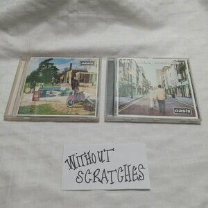 2X CD Oasis : CD "Be Here Now" 1997 CD "(What's the Story) Morning Glory?" 1995